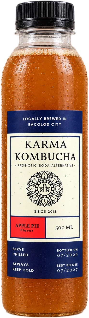 Karma Kombucha Apple Pie bottle